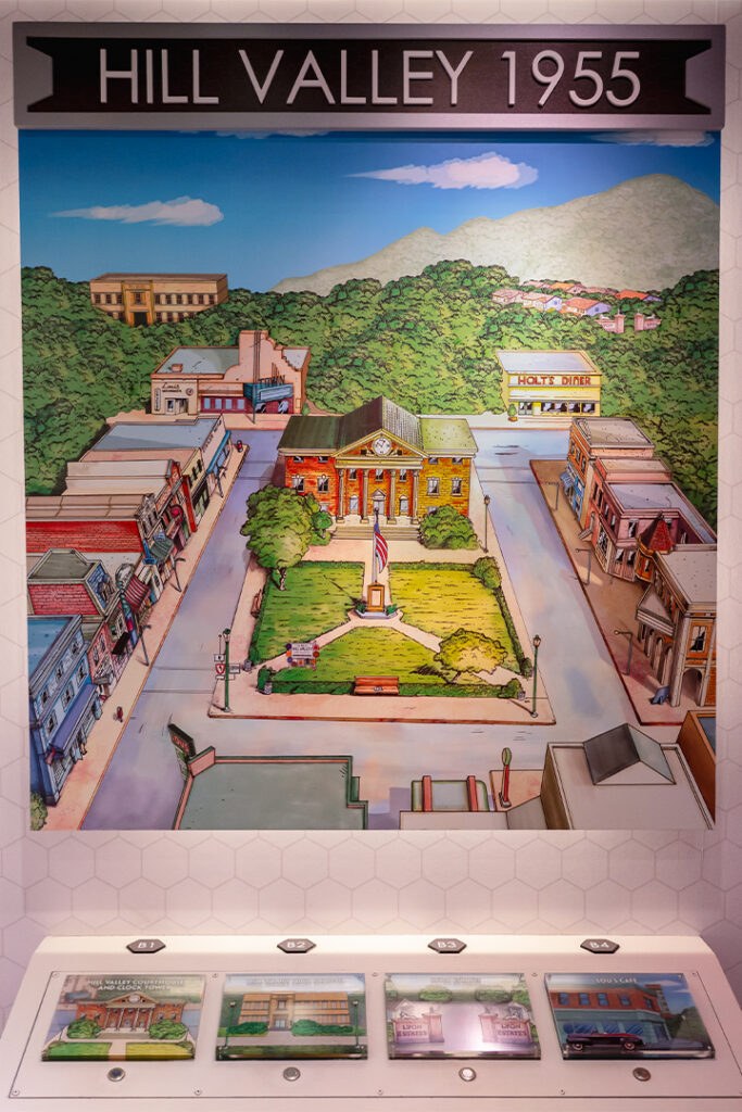 Hill Valley display