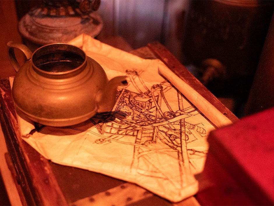 Workshop table sketch
