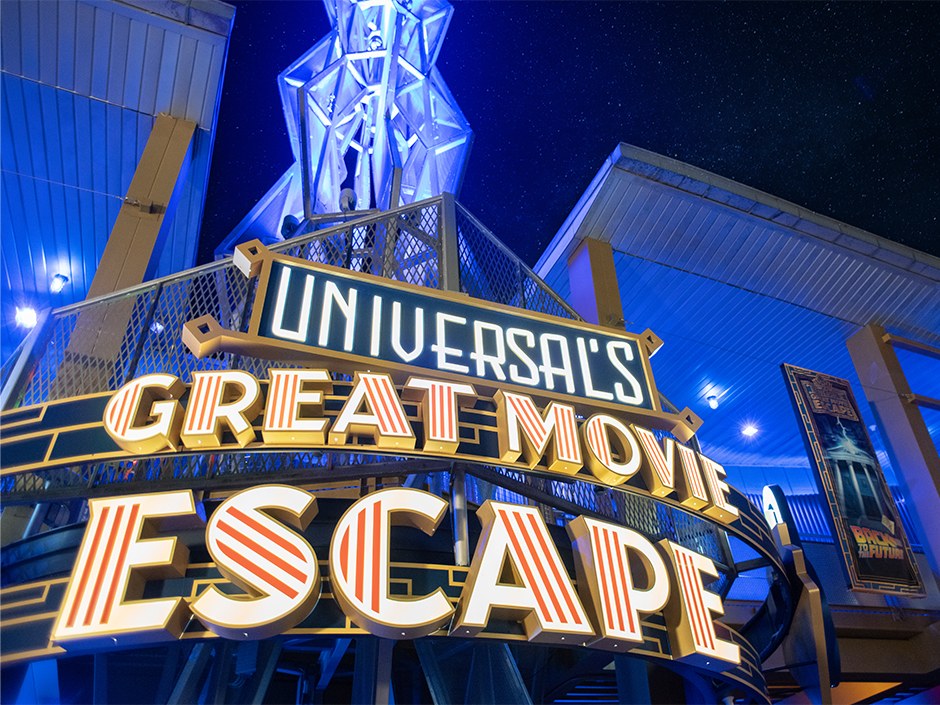 Great Movie Escape entrance