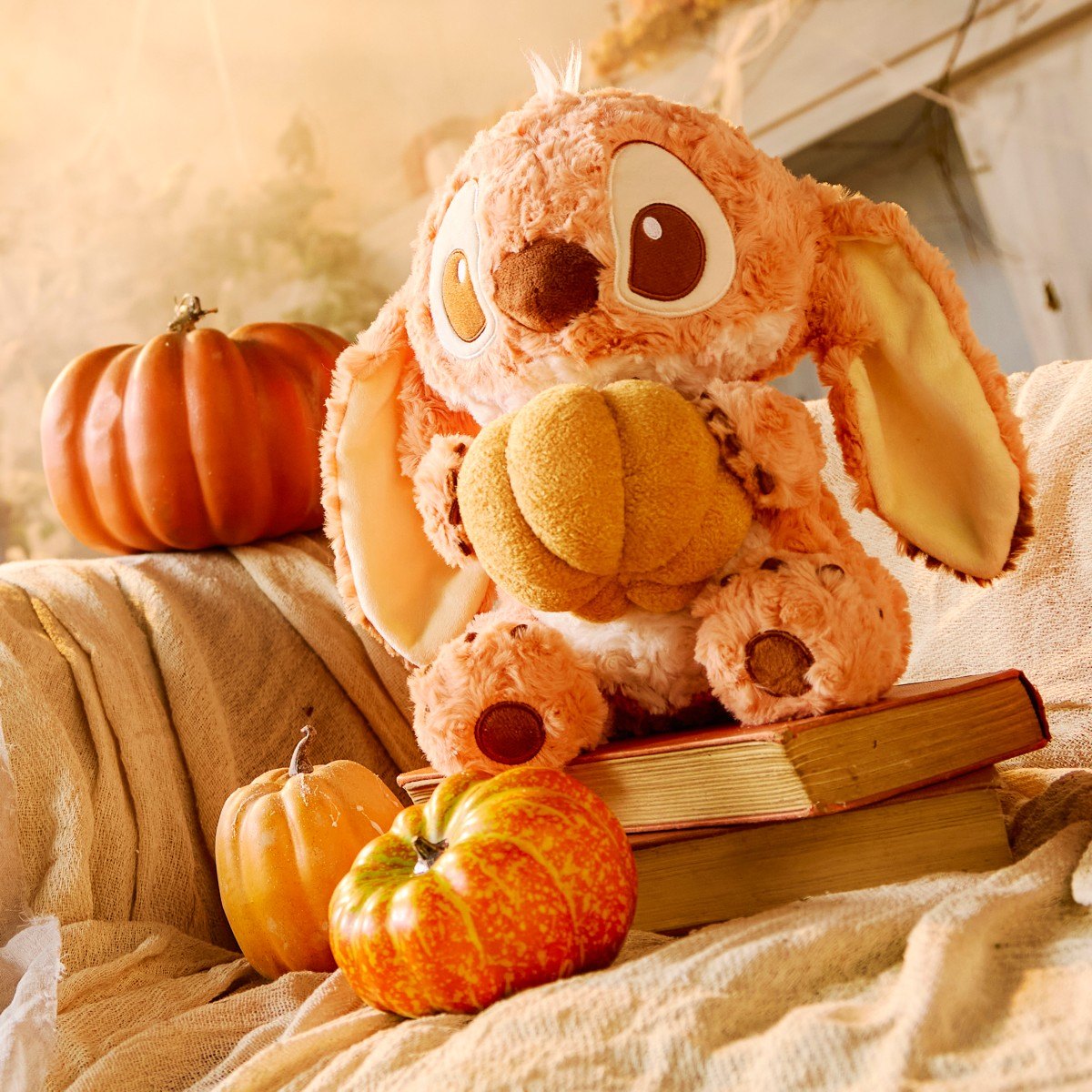Stitch Fall Vibes plush, view 2