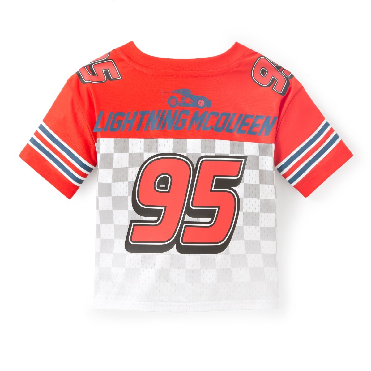 Lightning McQueen football jersey back