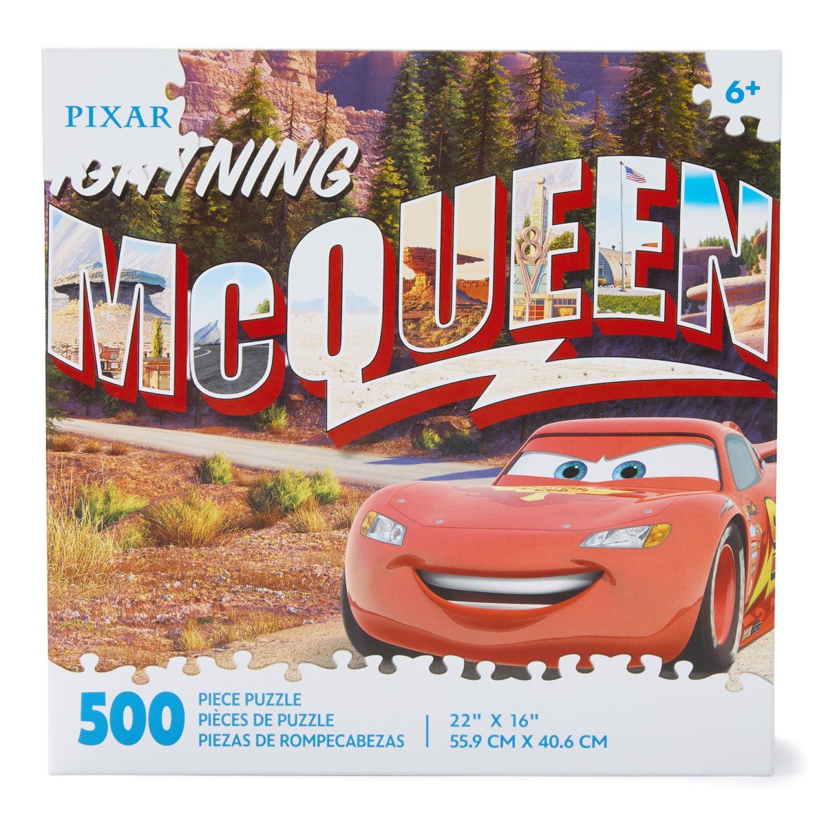 Lightning McQueen puzzle box front
