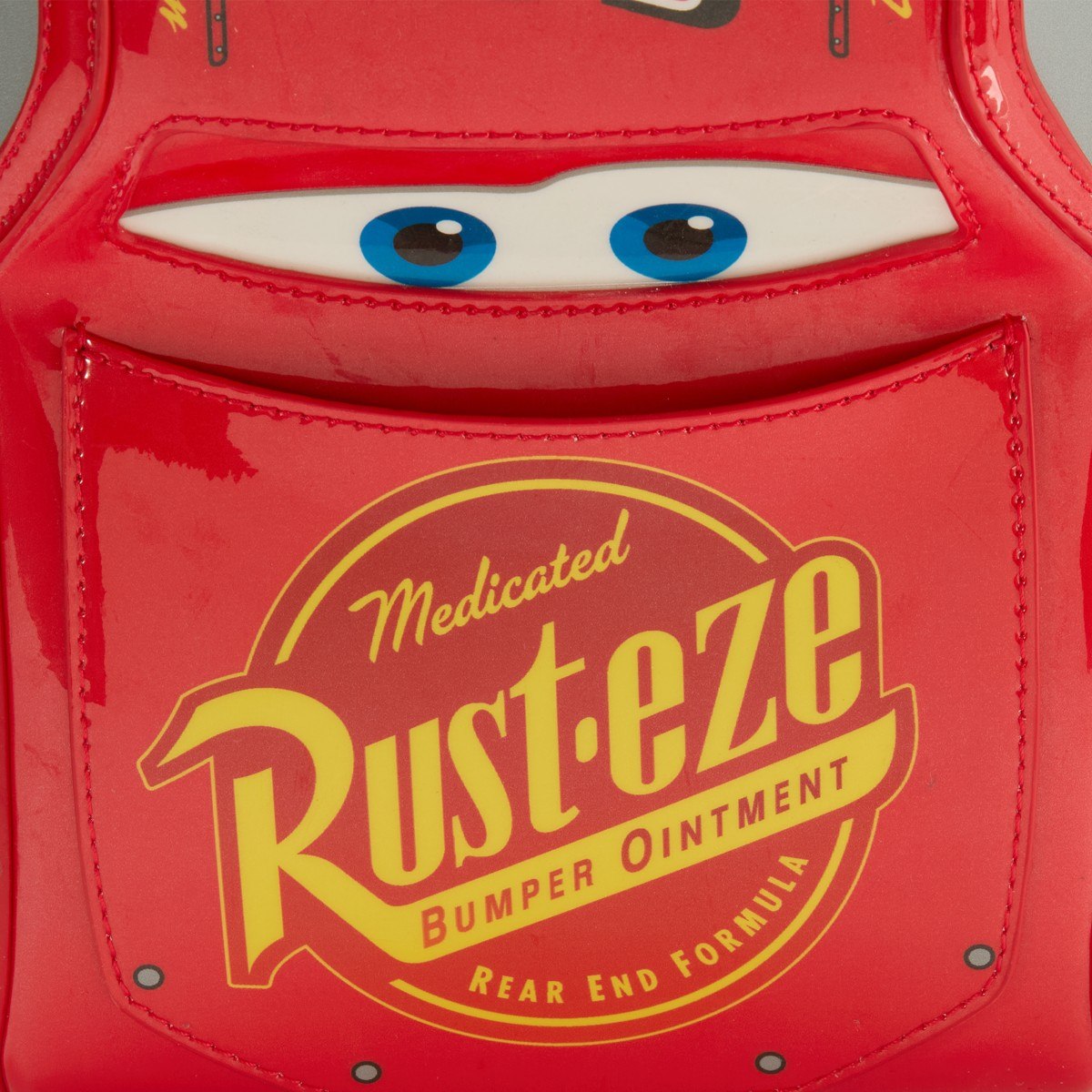 Lightning McQueen hood panel detail