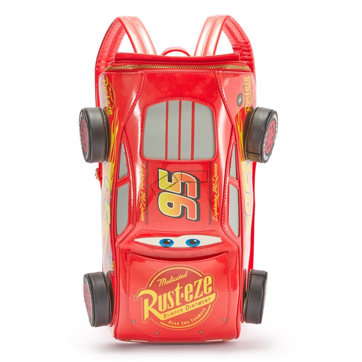 Lightning McQueen Loungefly backpack front