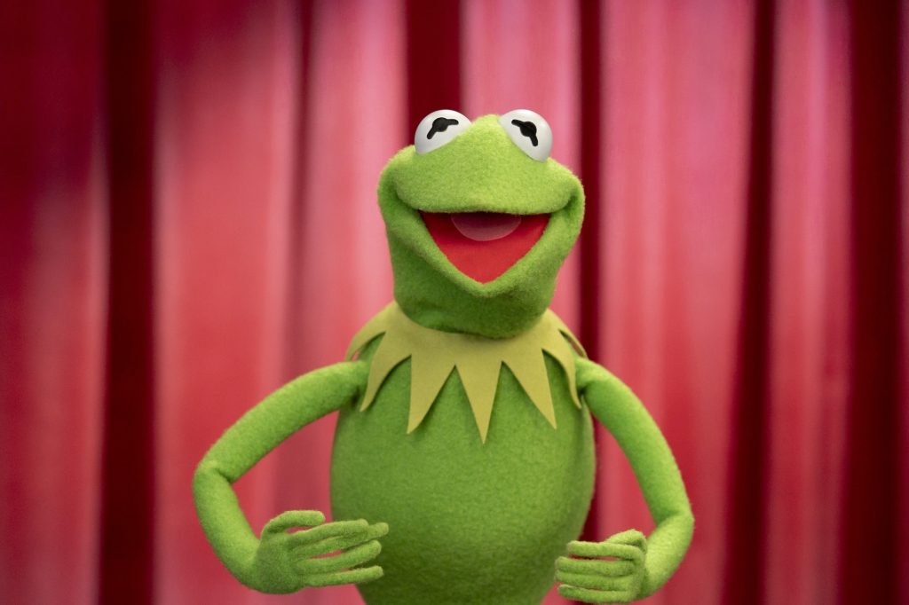 Kermit the Frog in Disney’s promotional image for the special.