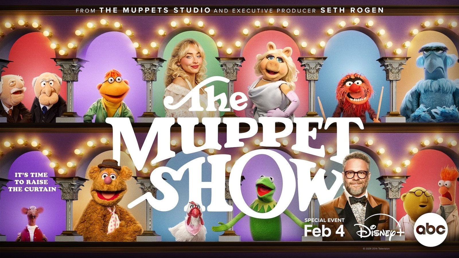 Original promotional artwork for the February 4 special.