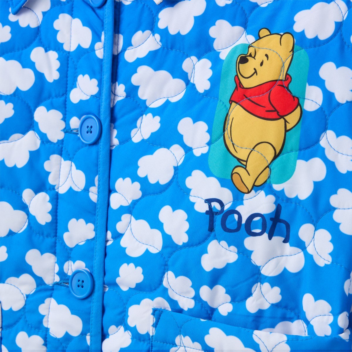 Pooh chest artwork detail