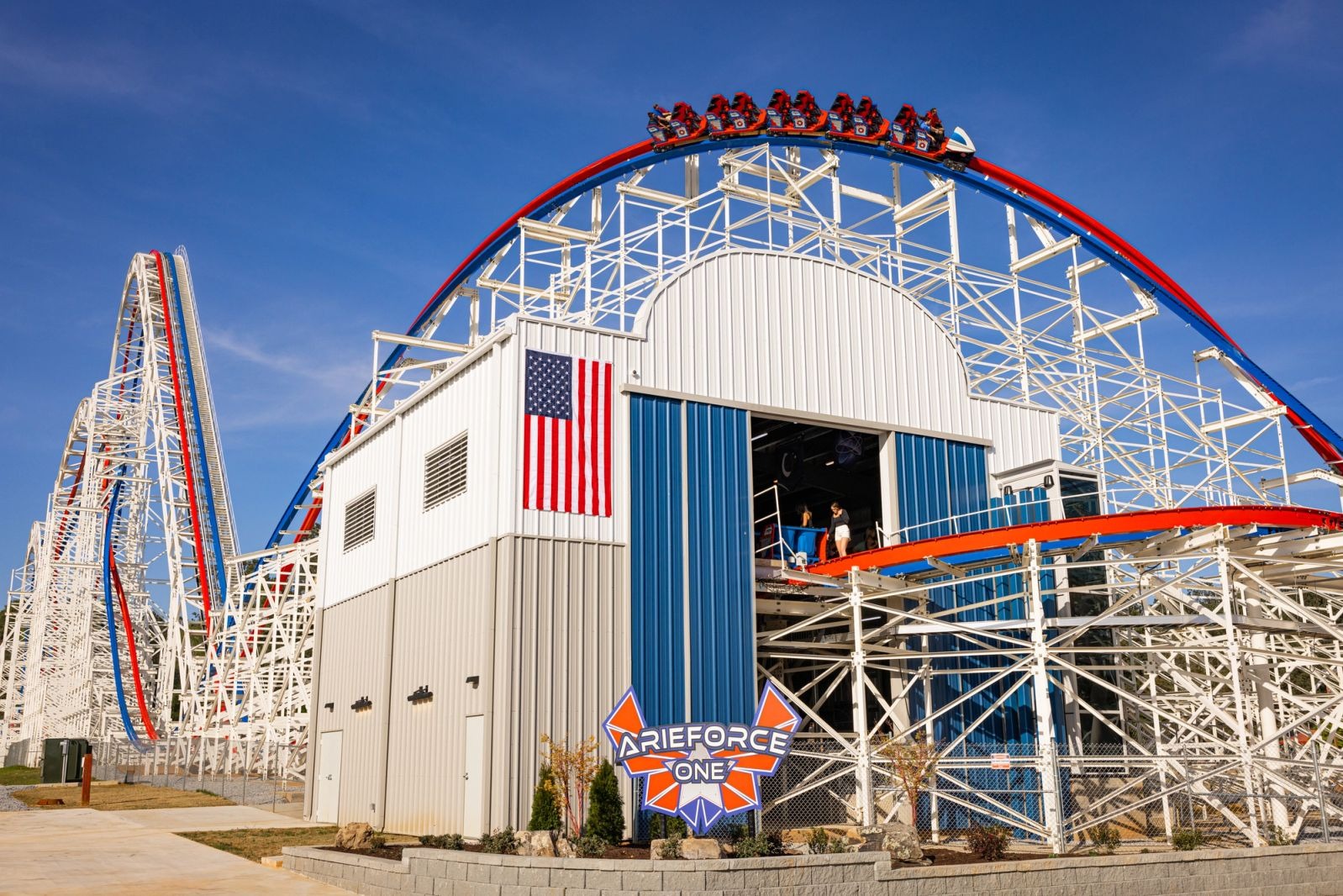 ArieForce One coaster at Fun Spot America Atlanta