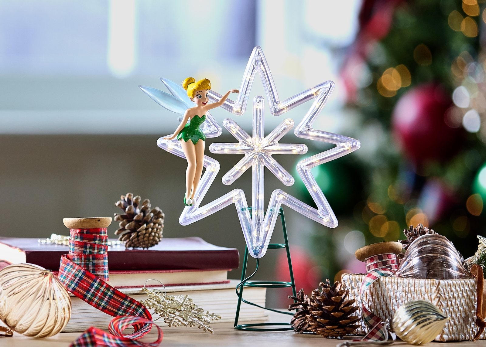 Tinker Bell Light-Up Christmas Tree Topper