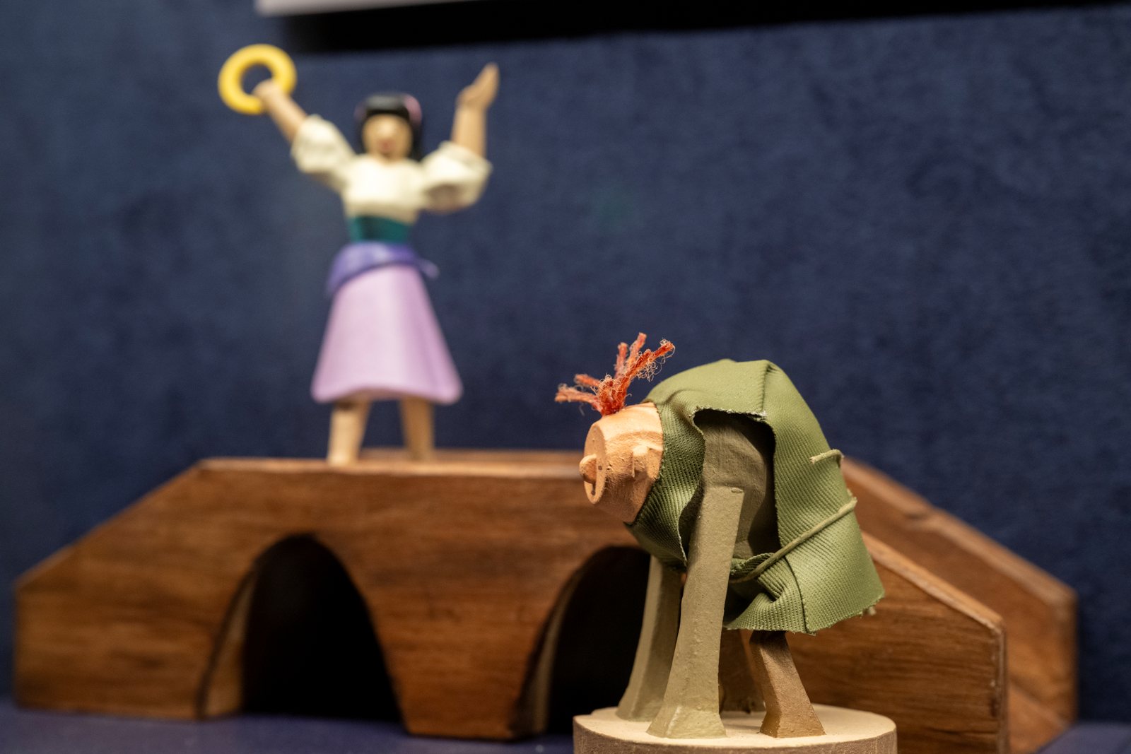 The Hunchback of Notre Dame reference in the treasures display