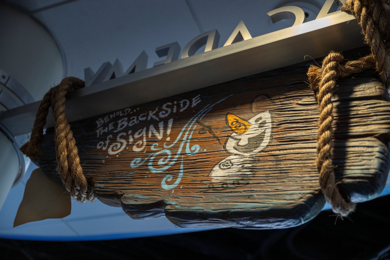 The Magic of Disney Animation marquee with Olaf’s Jungle Cruise sketch