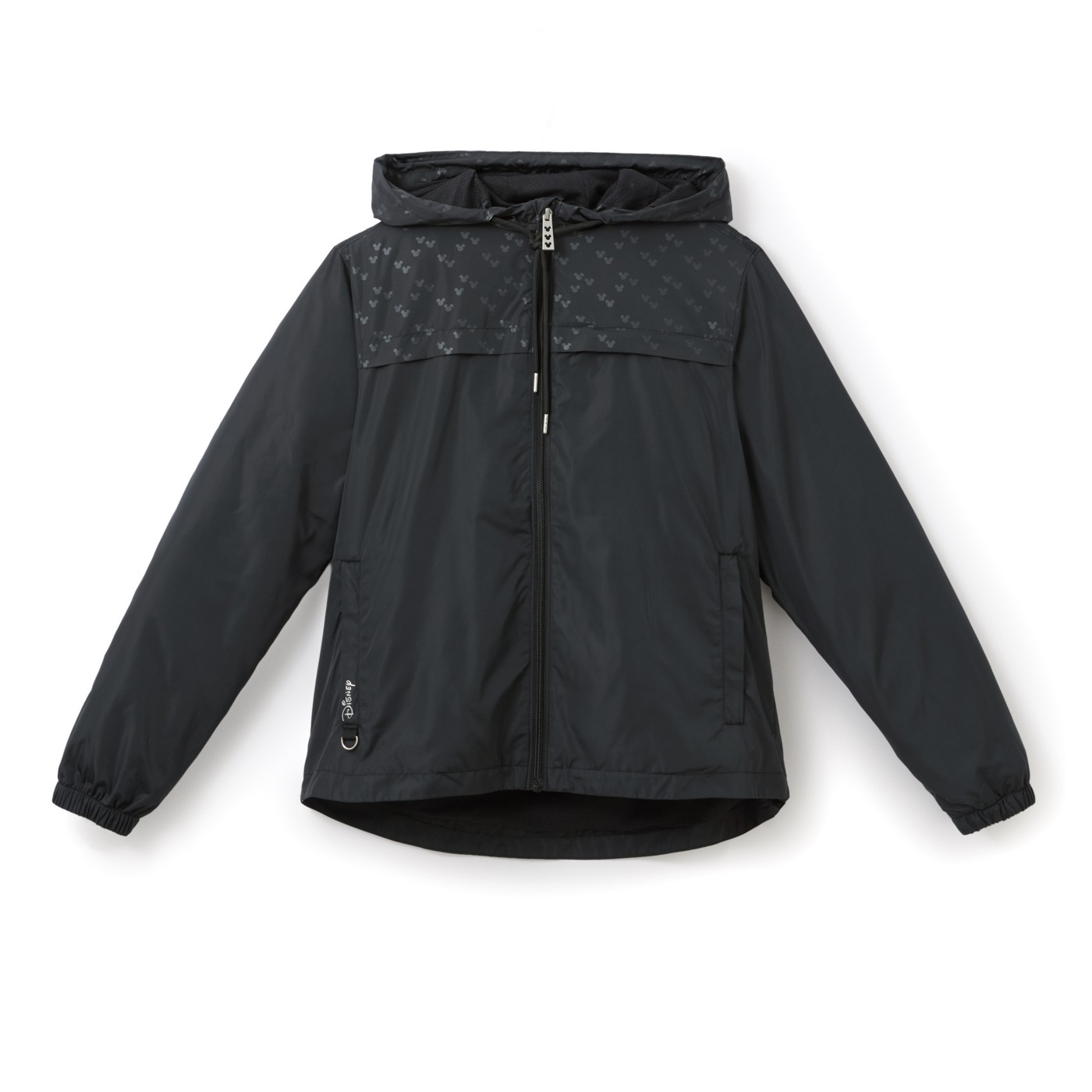 Mickey Mouse Icon Zip Packable Hooded Rain Jacket for Women