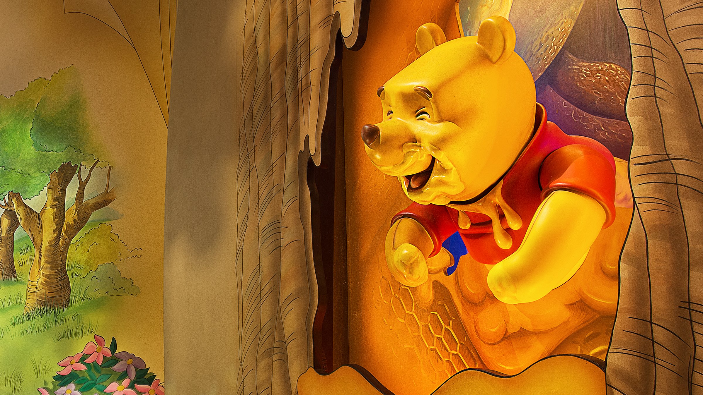 The Many Adventures of Winnie the Pooh attraction at Shanghai Disneyland
