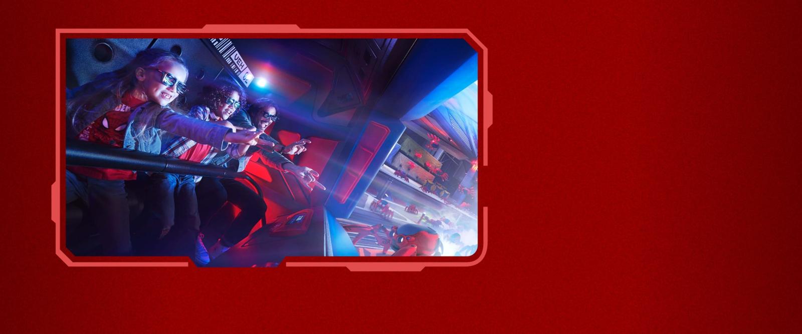 Spider-Man W.E.B. Adventure at Walt Disney Studios Park