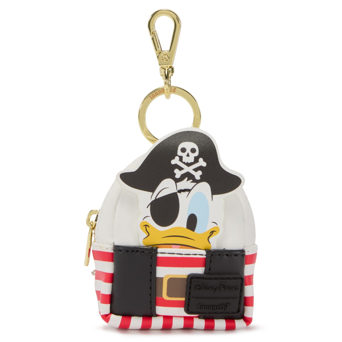 Donald Duck Pirates of the Caribbean Loungefly backpack charm