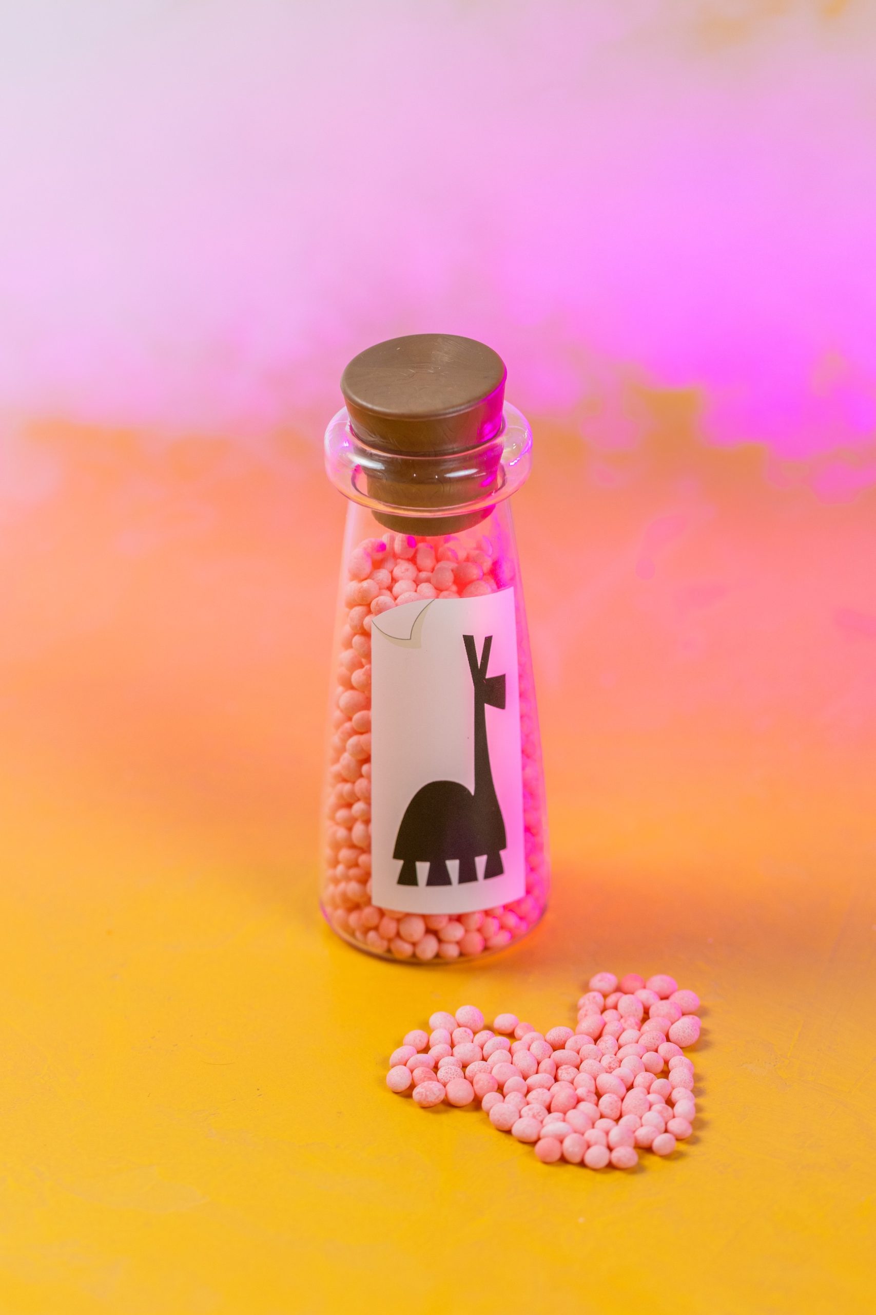 Extract of Pink Llamanade Candy Bits in Disney’s official Halloween product photography