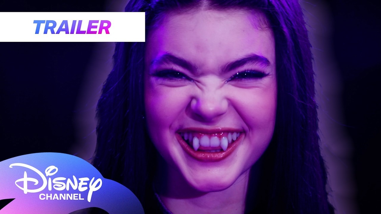 Vee smiles with vampire fangs in the official Vampirina Season 2 trailer thumbnail