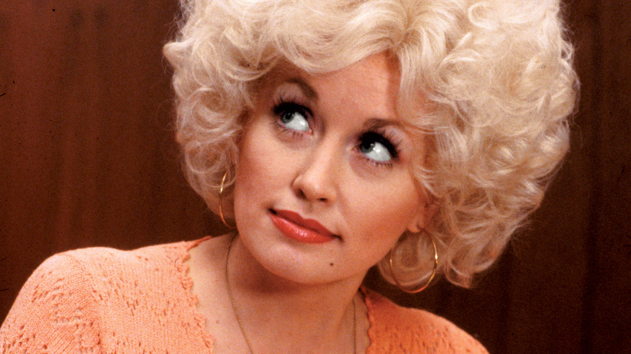 Dolly Parton in an official 9 to 5 film still
