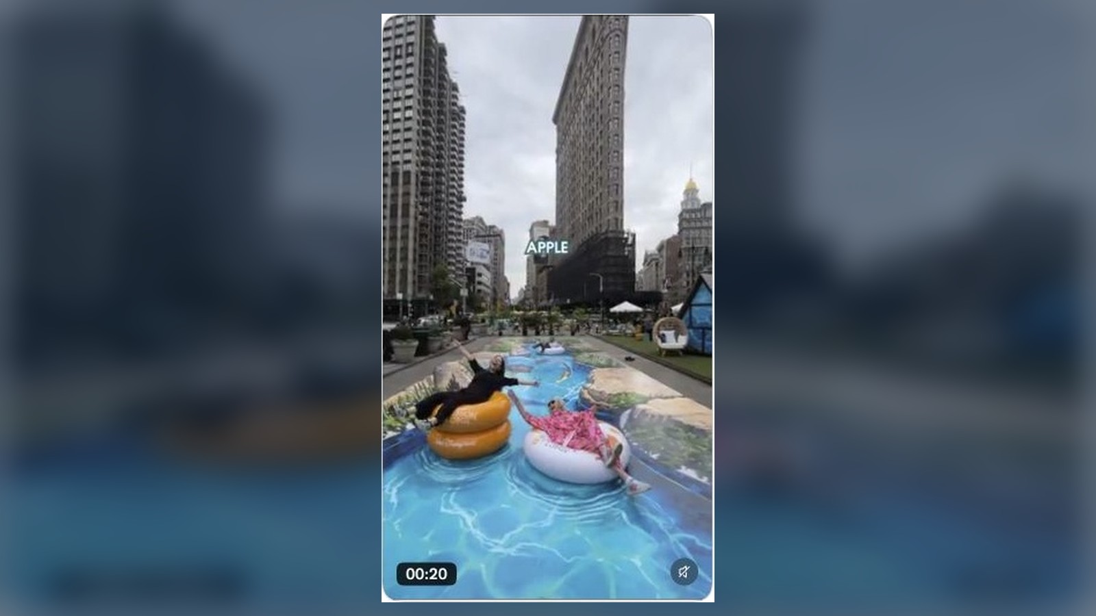 Lakeshore Lodge street art shown in Disney Parks video