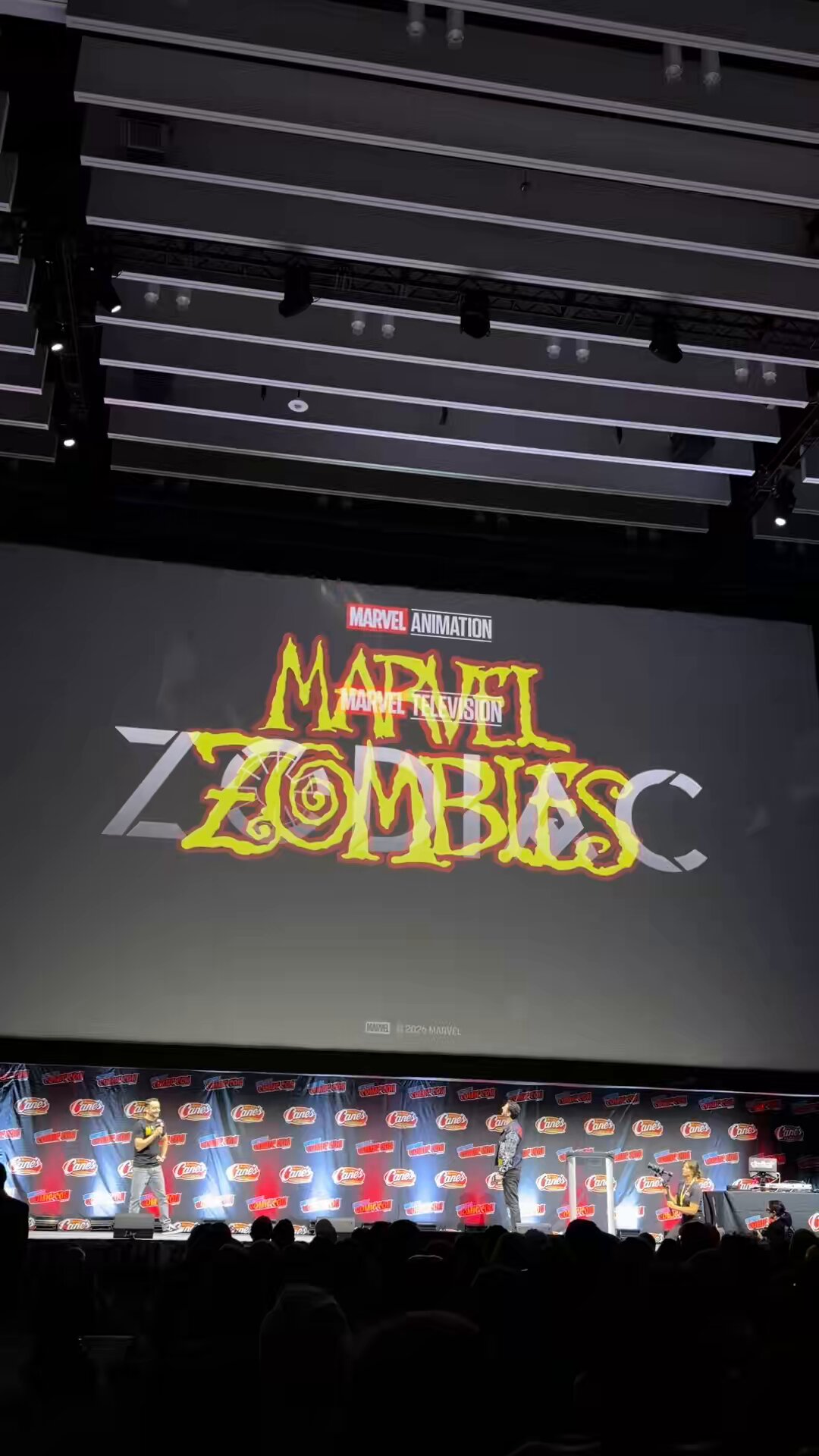 Marvel Zombies logo displayed during Marvel Studios’ official announcement video
