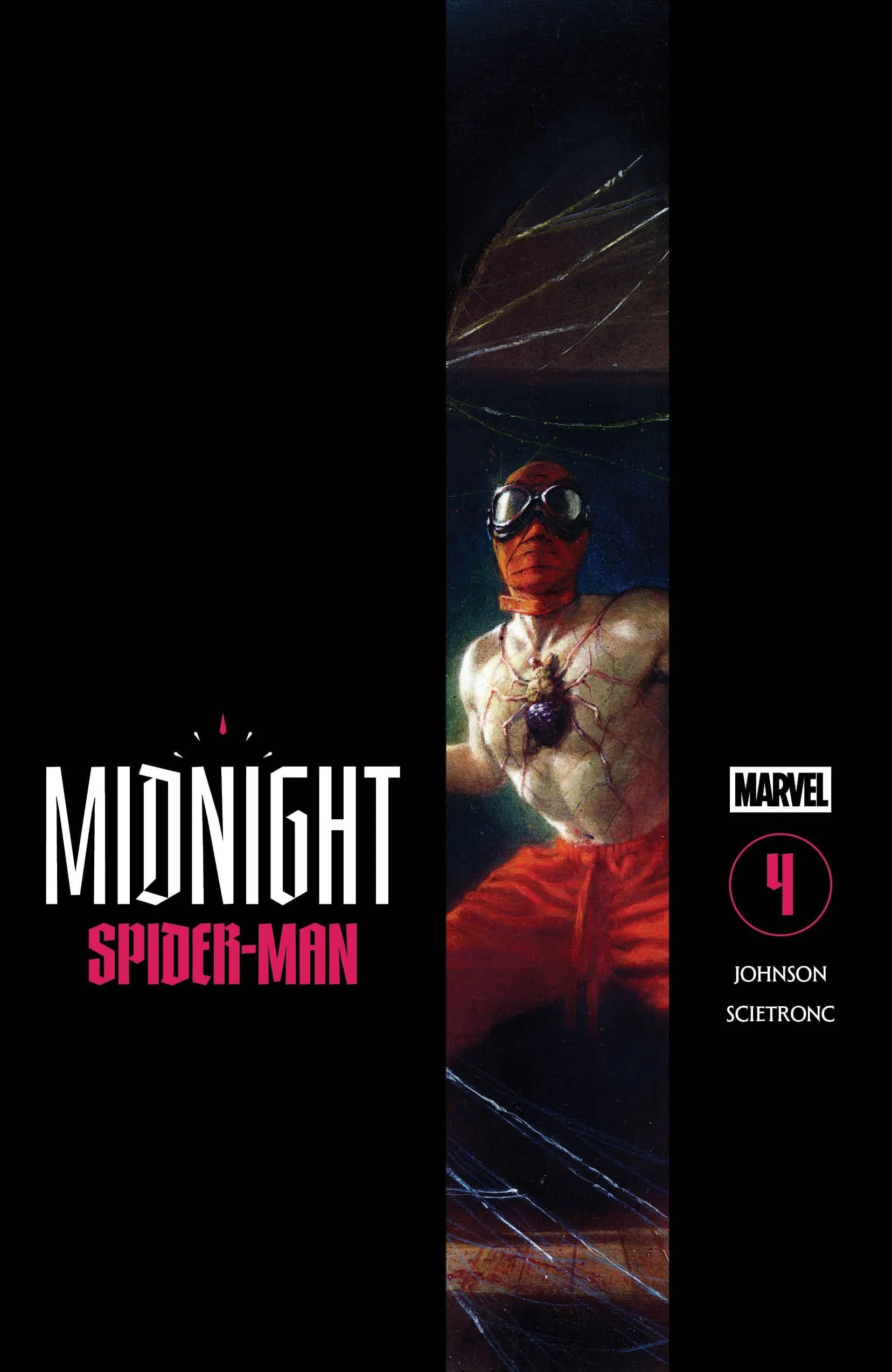 Cloaked cover artwork for Marvel Comics Midnight Spider-Man issue 4