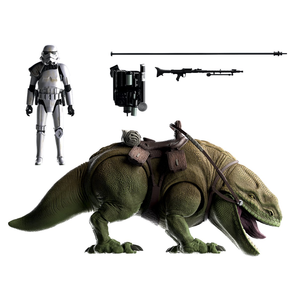 Star Wars Black Series Dewback and Sandtrooper action figure set