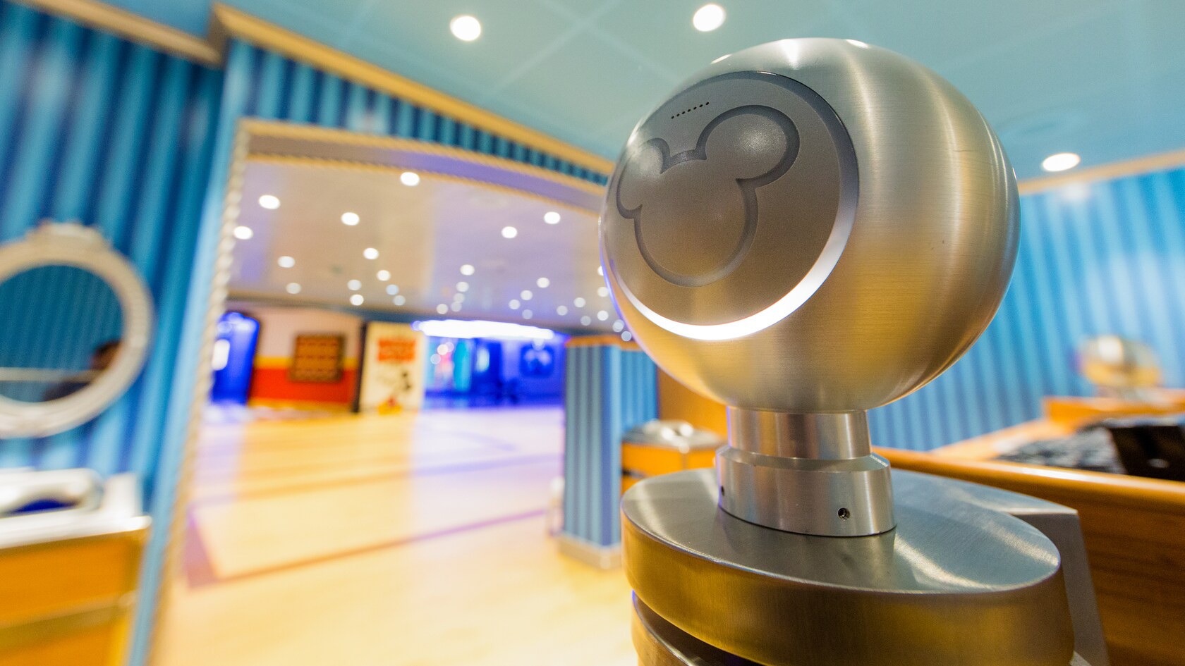 Oceaneer Club band scanner on the Disney Fantasy