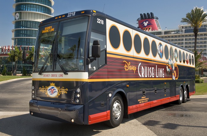 Disney Cruise Line motorcoach