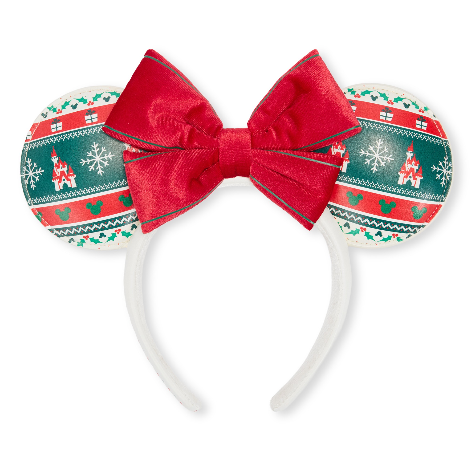 The Minnie Mouse Fair Isle holiday ear headband