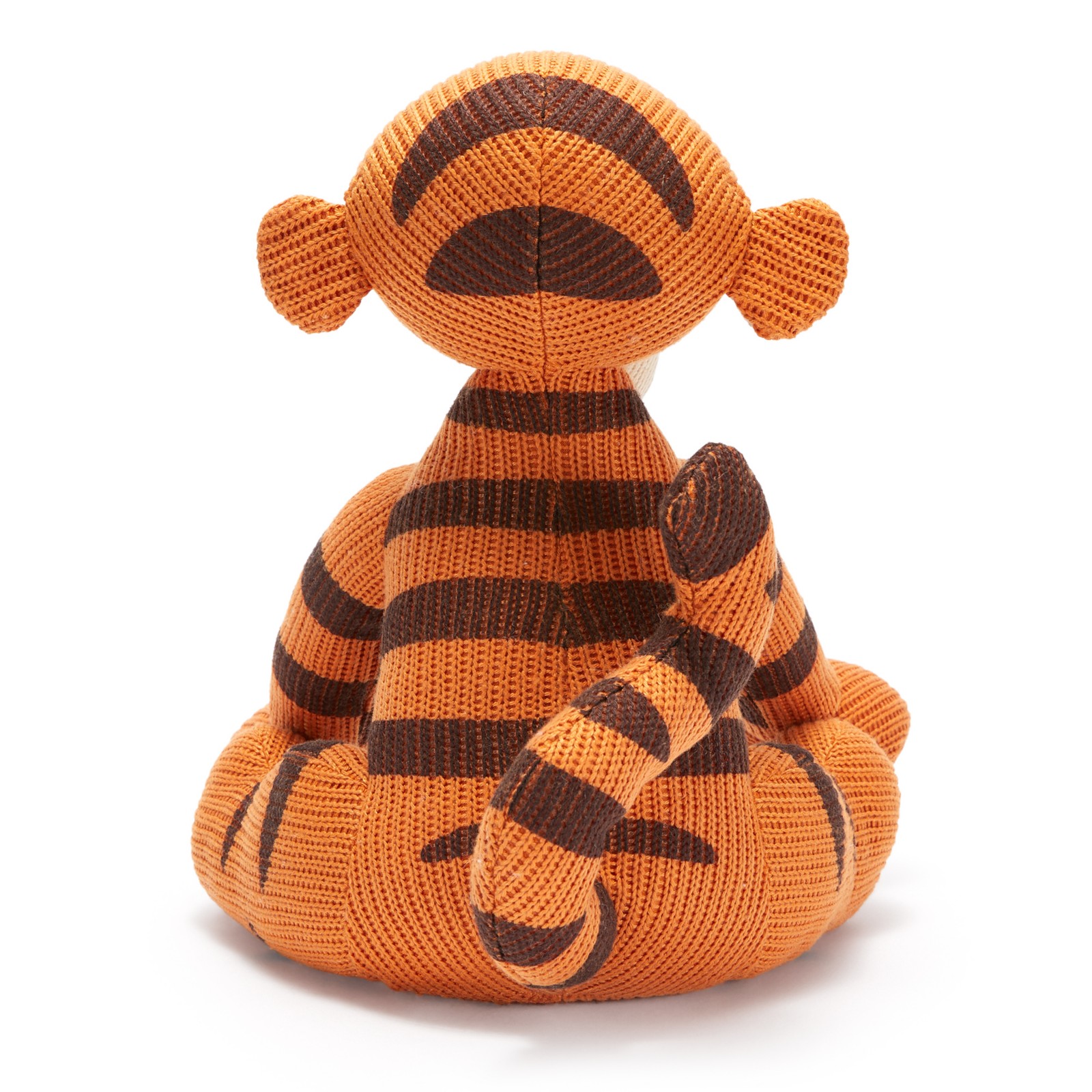 Limited-edition patch on the Tigger knit plush