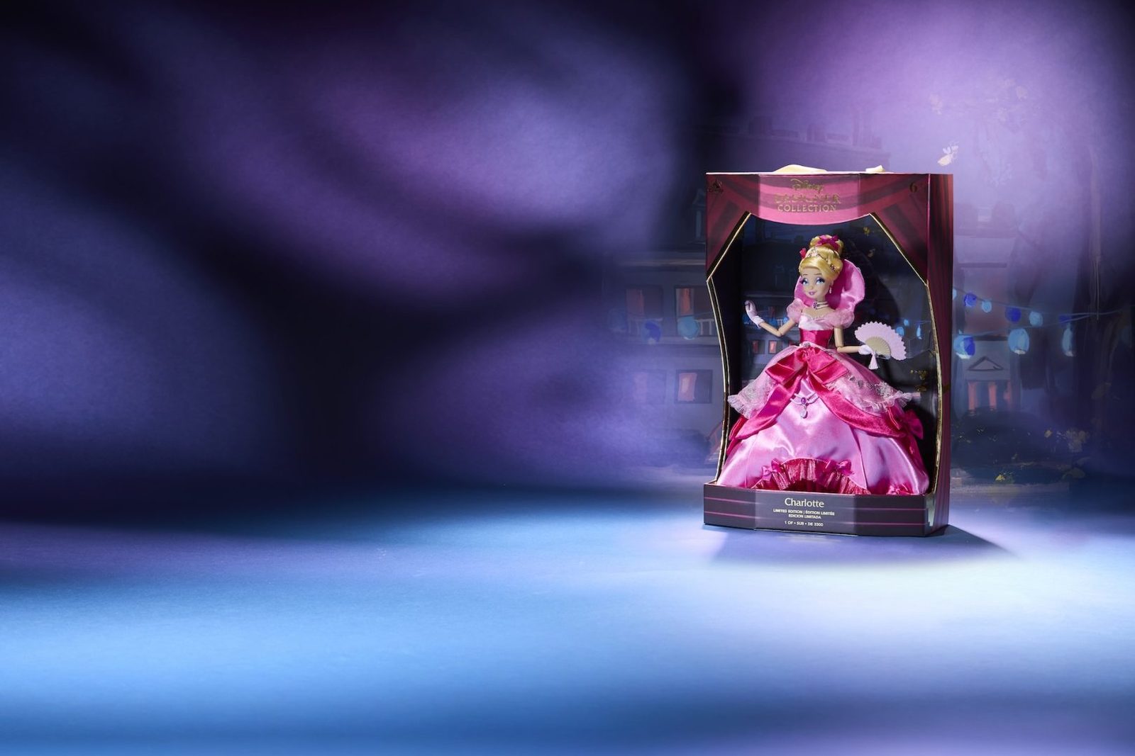 Lottie Designer Doll displayed in its presentation box