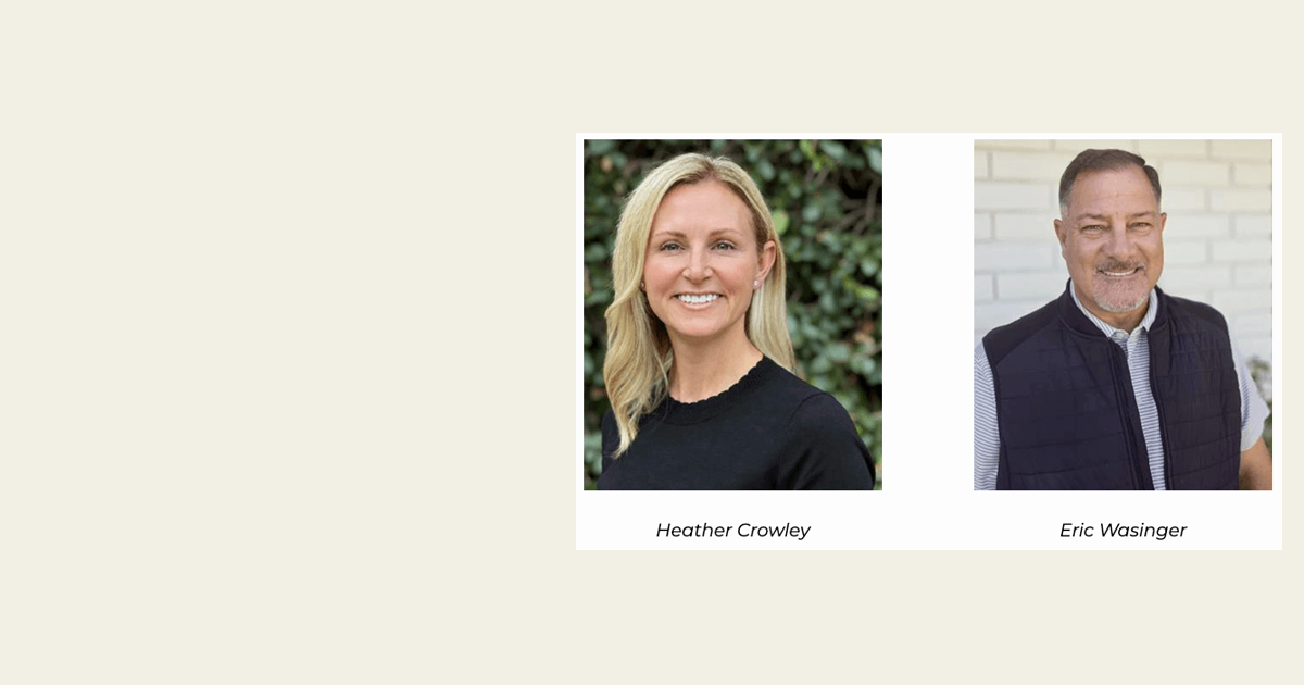 Heather Crowley and Eric Wasinger, new Gilroy Gardens volunteer board members