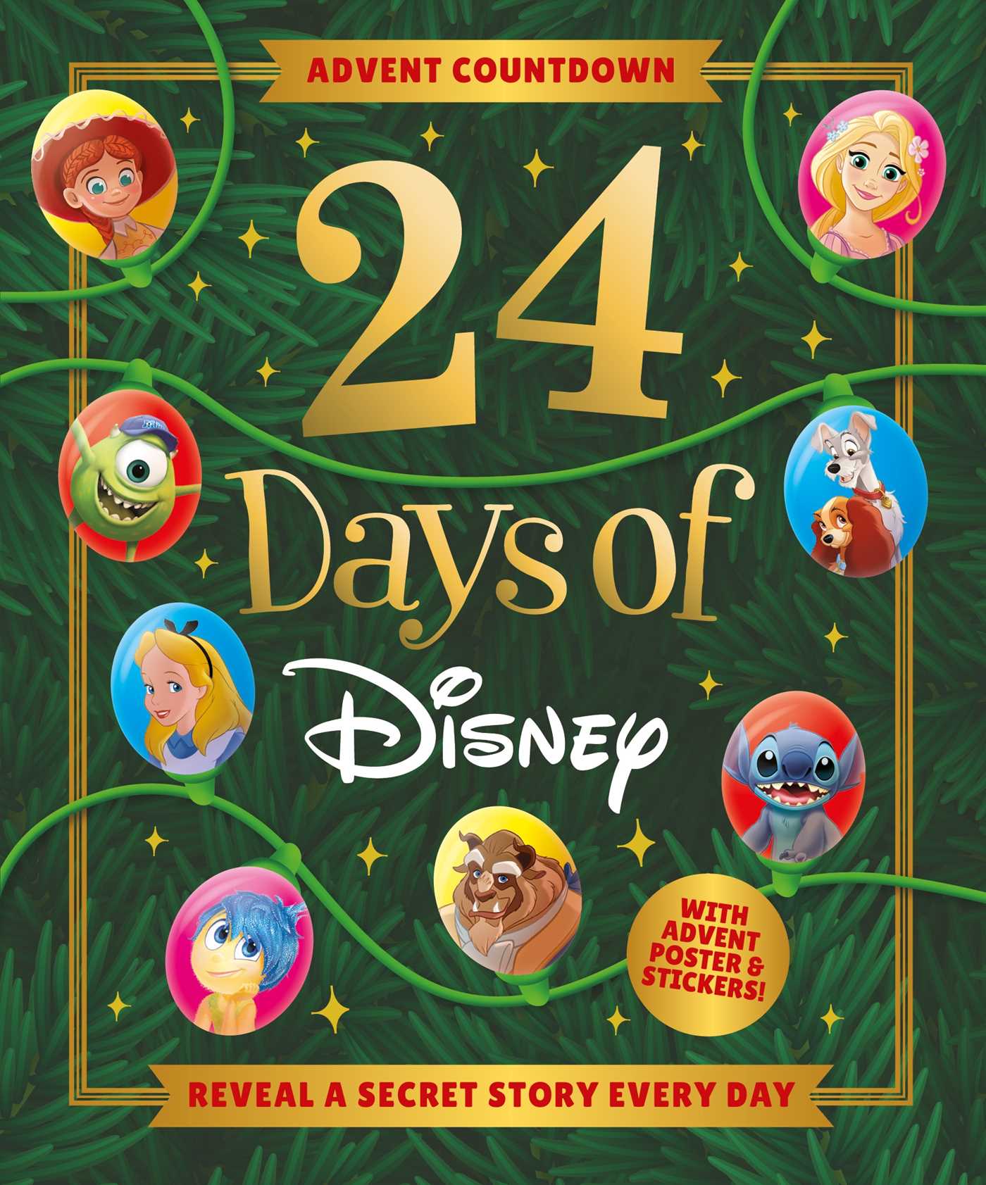 The cover of Disney: Advent Countdown – 24 Days of Disney