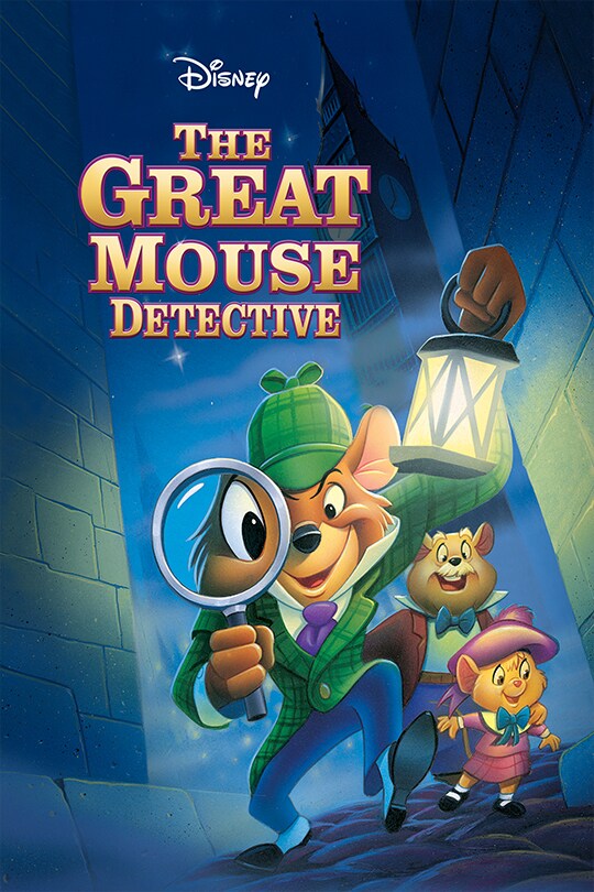 Poster art for Disney’s The Great Mouse Detective