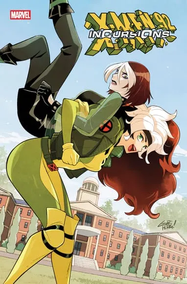 X-Men ’92: Incursions #1 variant cover by Gurihiru featuring the X-Men: Evolution team