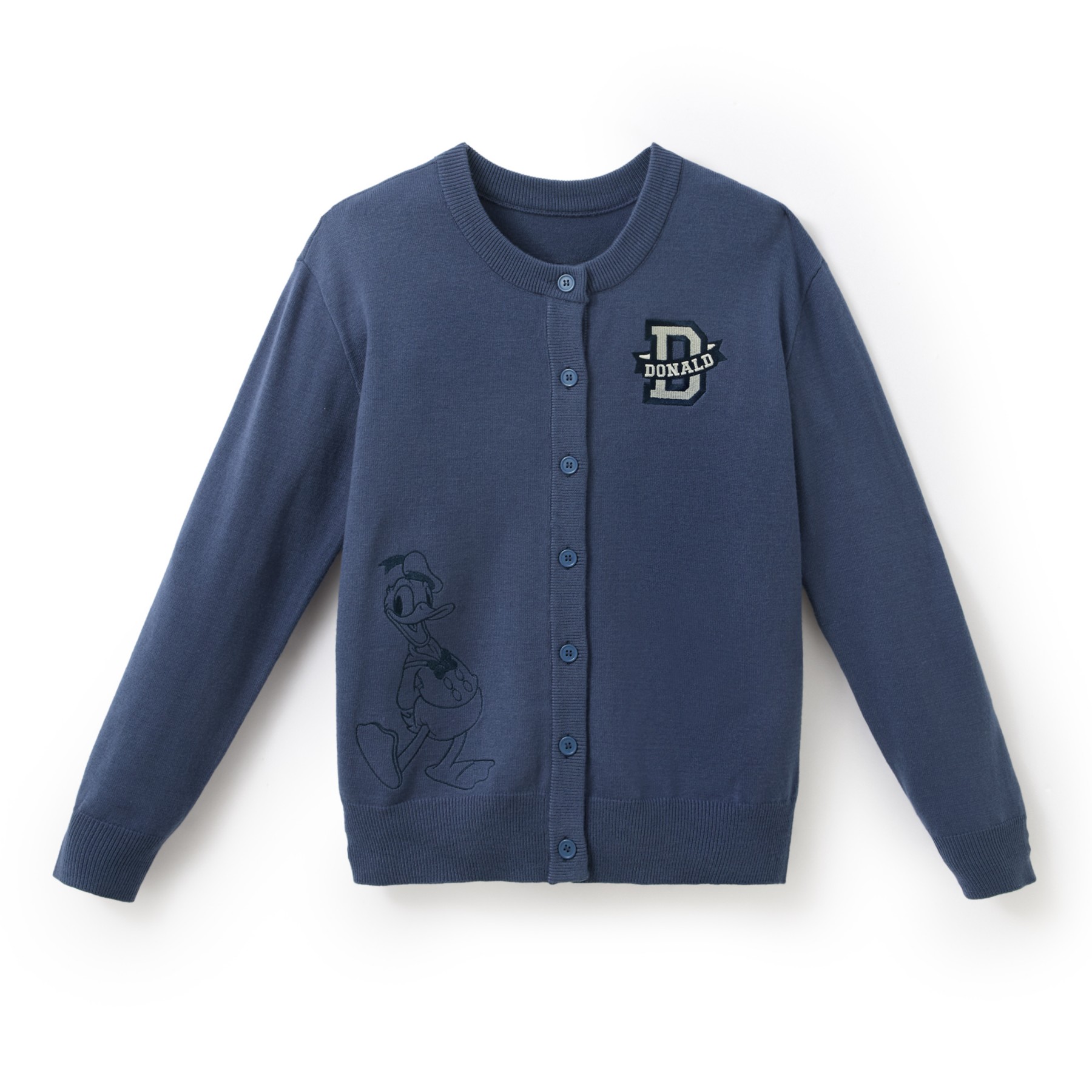 Navy Donald Duck cardigan by Her Universe