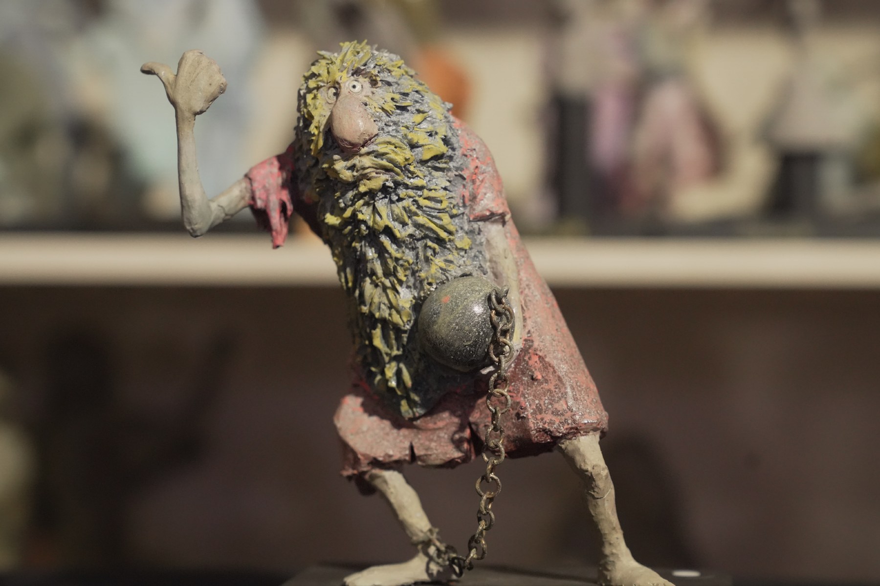 Gus the Hitchhiking Ghost maquette