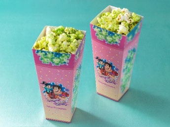 Sugar-Lime Popcorn in Sugar Rush boxes