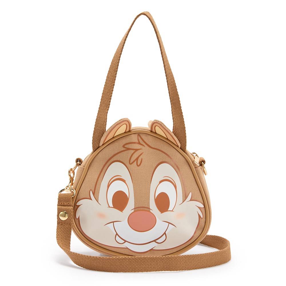 Dale side of the Chip 'n Dale canvas crossbody bag