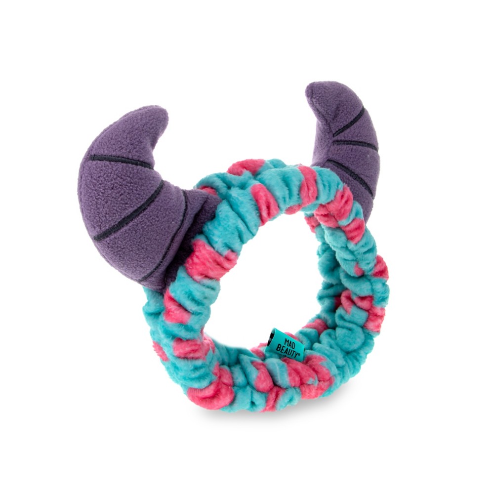 Back view of the elasticized Sulley cosmetic headband