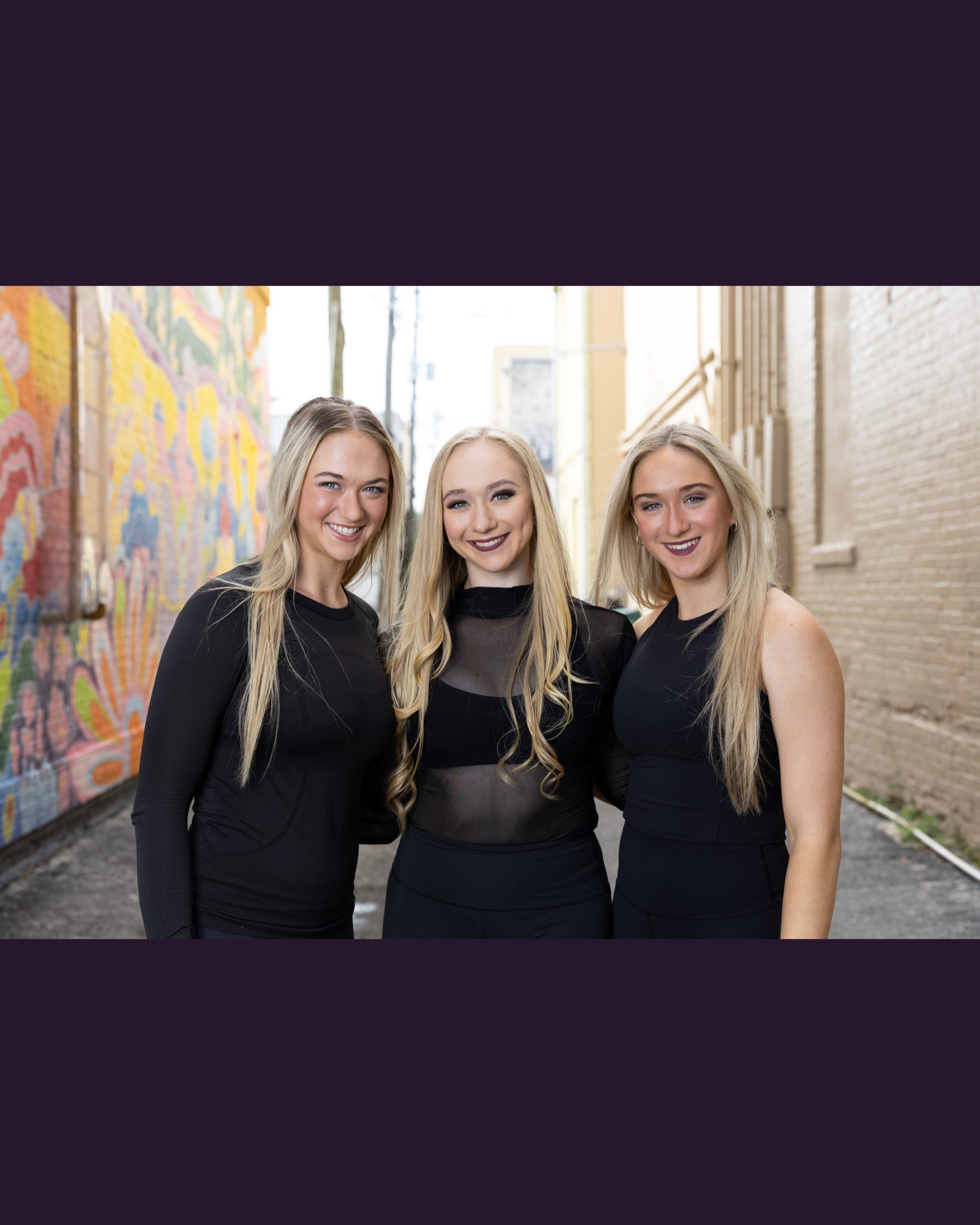 Jessica, Kelly and Chloe, three sisters who perform in Hocus Pocus Villain Spelltacular