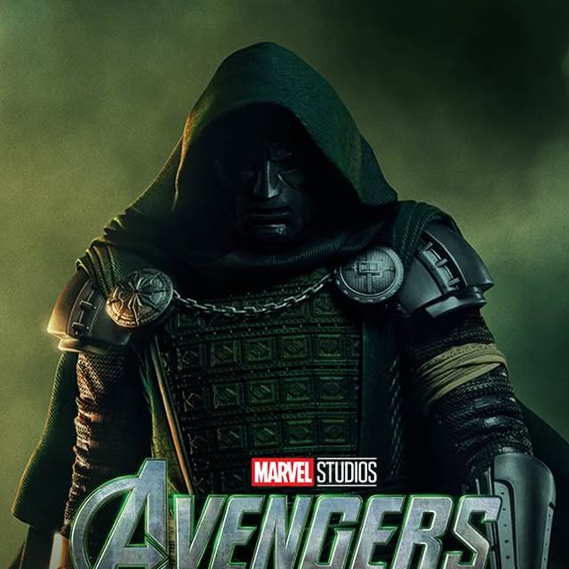 Doctor Doom in the official Avengers: Doomsday premiere sweepstakes artwork