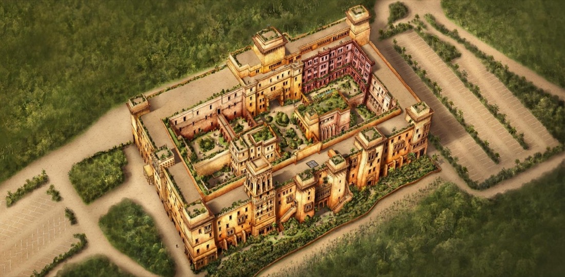 Official concept art for Parc Astérix L’Odyssée Hôtel