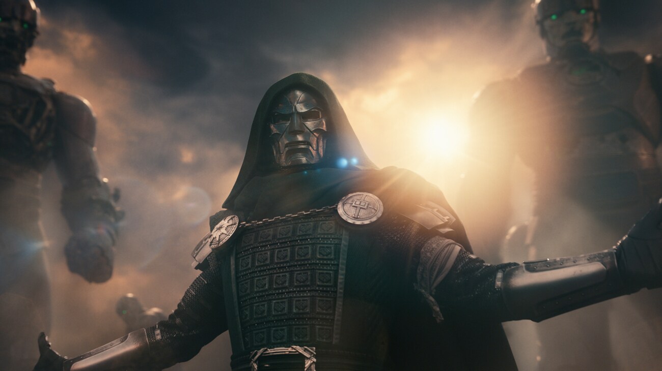 Robert Downey Jr. as Doctor Doom in Avengers: Doomsday