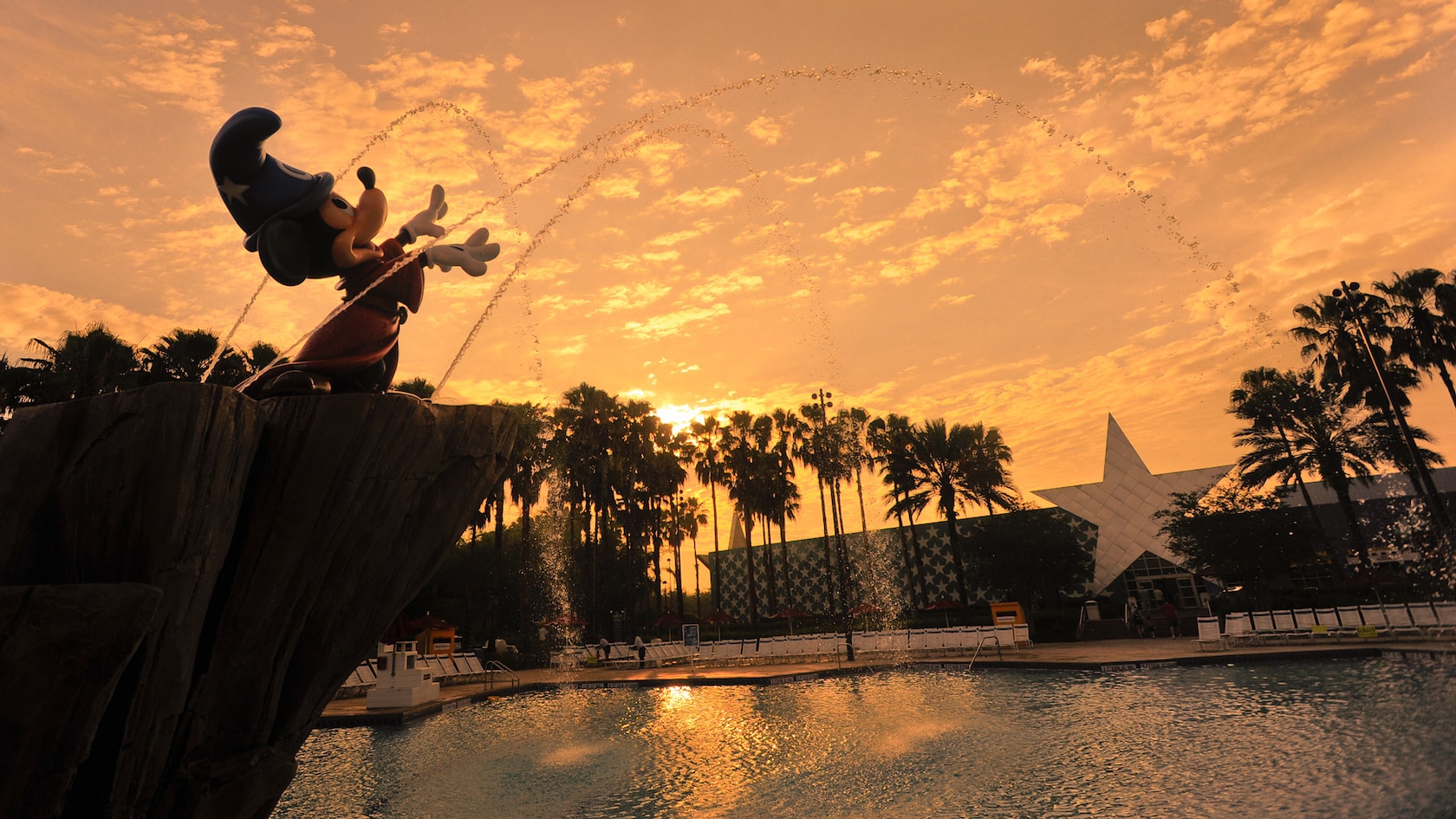 Fantasia Pool at Disney's All-Star Movies Resort