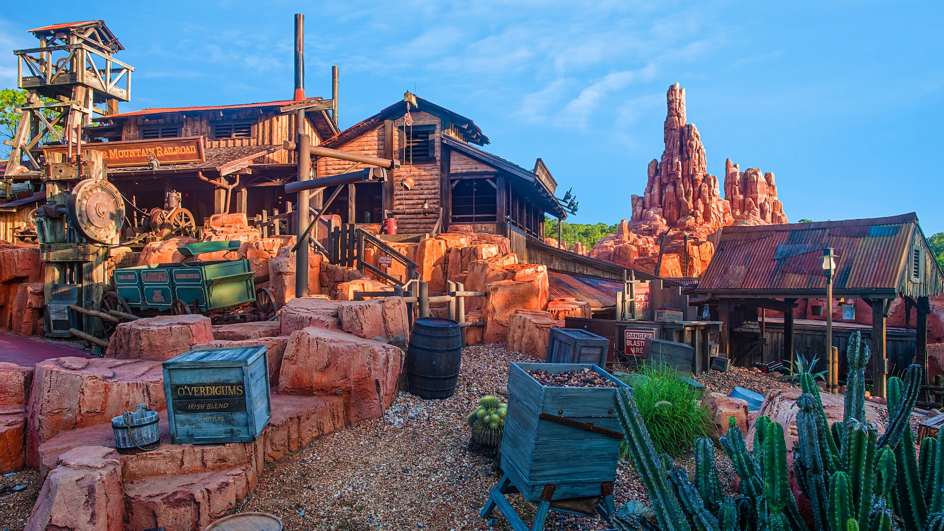 Official Walt Disney World image of Big Thunder Mountain Railroad at Magic Kingdom