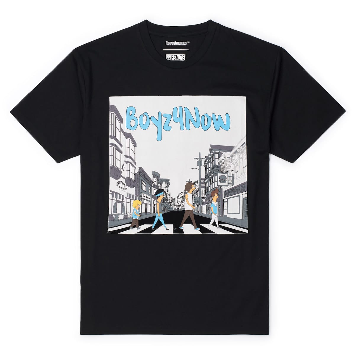 Bob's Burgers Boyz4Now crewneck tee