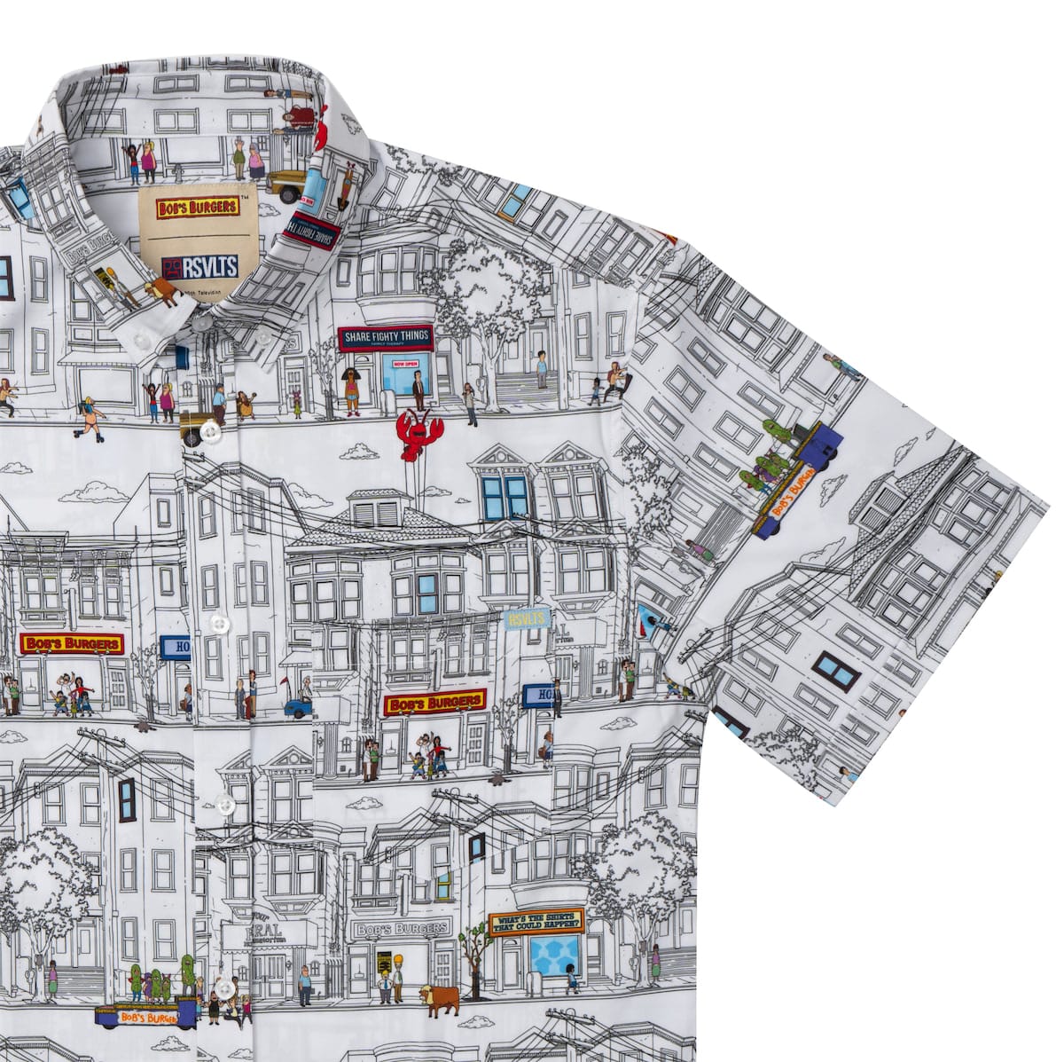 Bob's Burgers Welcome to Ocean Avenue KUNUFLEX shirt