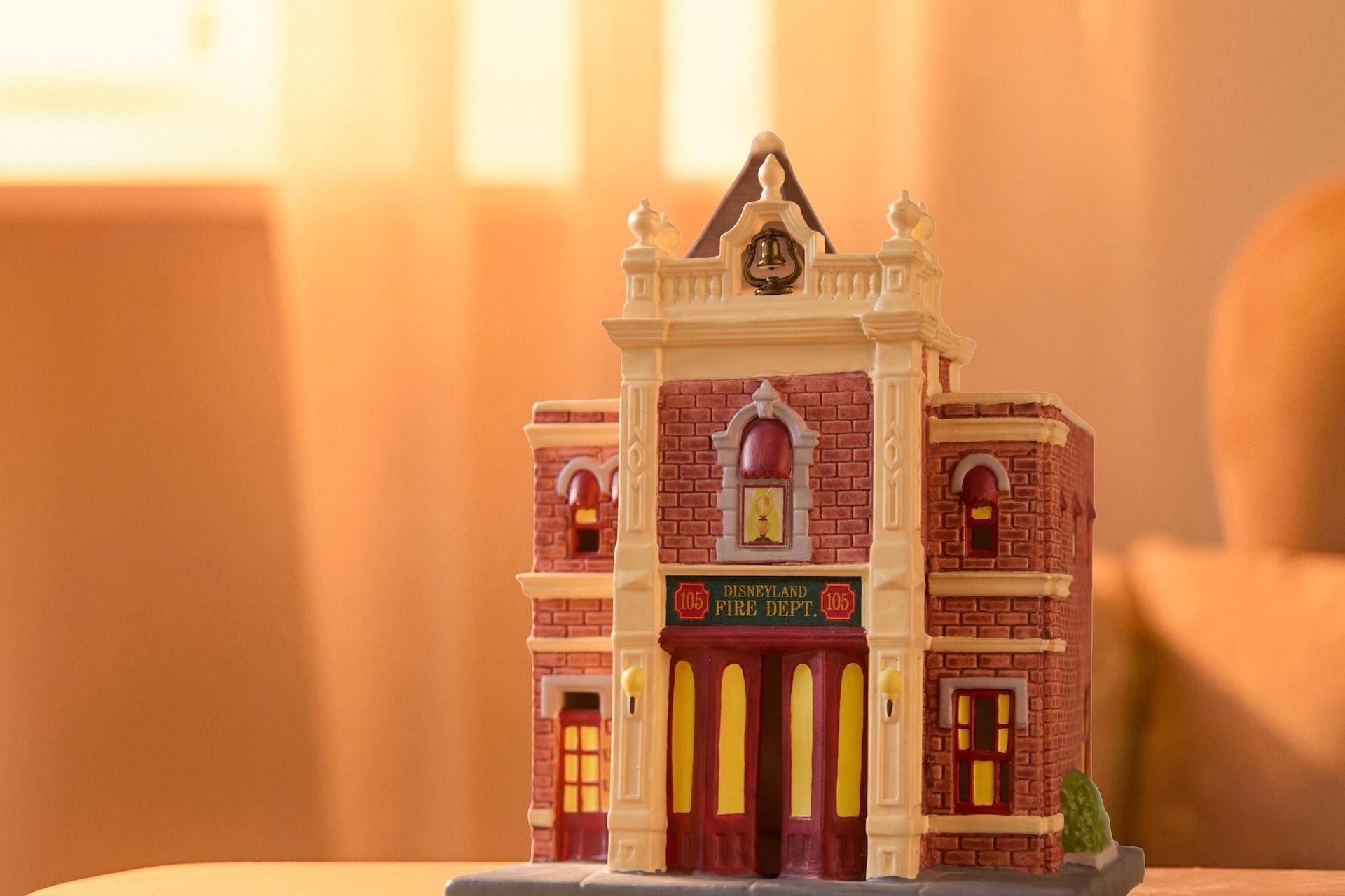 Disneyland Fire Department Small Kingdoms light-up figure