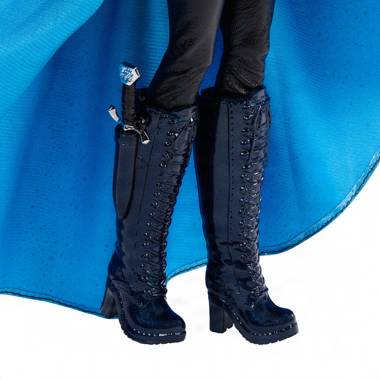 Chloe doll displayed inside Descendants Wicked Wonderland packaging